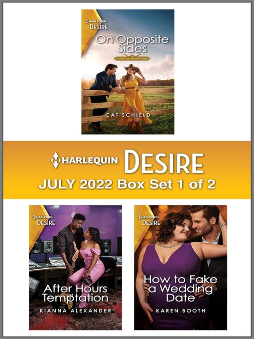 Title details for Harlequin Desire: July 2022 Box Set 1 of 2 by Cat Schield - Available